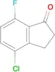 4-Chloro-7-fluoro-2,3-dihydro-1H-inden-1-one