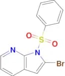 2-Bromo-1-(phenylsulfonyl)-1H-pyrrolo[2,3-b]pyridine