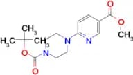 tert-butyl 4-[5-(methoxycarbonyl)pyridin-2-yl]piperazine-1-carboxylate