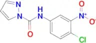 N-(4-chloro-3-nitrophenyl)-1H-pyrazole-1-carboxamide