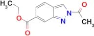 ethyl 2-acetyl-2H-indazole-6-carboxylate