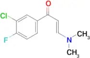 1-(3-chloro-4-fluorophenyl)-3-(dimethylamino)prop-2-en-1-one