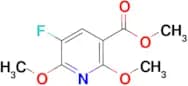 methyl 5-fluoro-2,6-dimethoxynicotinate