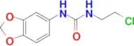 N-1,3-benzodioxol-5-yl-N'-(2-chloroethyl)urea