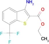 ethyl 3-amino-7-(trifluoromethyl)-1-benzothiophene-2-carboxylate