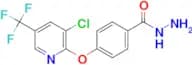 4-{[3-chloro-5-(trifluoromethyl)pyridin-2-yl]oxy}benzohydrazide