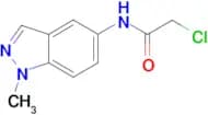 2-chloro-N-(1-methyl-1H-indazol-5-yl)acetamide