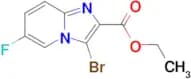 ethyl 3-bromo-6-fluoroimidazo[1,2-a]pyridine-2-carboxylate