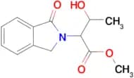 methyl 3-hydroxy-2-(1-oxo-1,3-dihydro-2H-isoindol-2-yl)butanoate