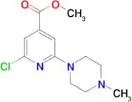 methyl 2-chloro-6-(4-methylpiperazin-1-yl)isonicotinate