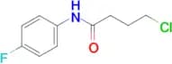 4-chloro-N-(4-fluorophenyl)butanamide