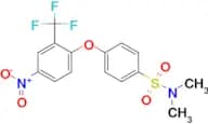 N,N-dimethyl-4-[4-nitro-2-(trifluoromethyl)phenoxy]benzenesulfonamide