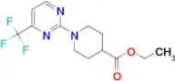 ethyl 1-[4-(trifluoromethyl)pyrimidin-2-yl]piperidine-4-carboxylate