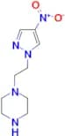 1-[2-(4-nitro-1H-pyrazol-1-yl)ethyl]piperazine