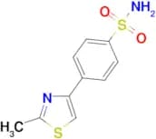 4-(2-methyl-1,3-thiazol-4-yl)benzene-1-sulfonamide