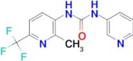 N-[2-methyl-6-(trifluoromethyl)pyridin-3-yl]-N’-pyridin-3-ylurea