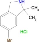 6-bromo-1,1-dimethyl-2,3-dihydro-1H-isoindole hydrochloride