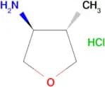 trans-3-furanamine, tetrahydro-4-methyl- hydrochloride