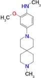 2-methoxy-N-methyl-4-{9-methyl-3,9-diazaspiro[5.5]undecan-3-yl}aniline