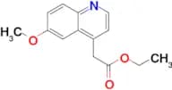 ethyl 2-(6-methoxyquinolin-4-yl)acetate