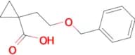 1-[2-(benzyloxy)ethyl]cyclopropane-1-carboxylic acid