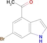 1-(6-bromo-1H-indol-4-yl)ethan-1-one