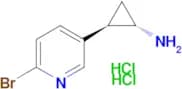 (1S,2R)-rel-2-(6-bromopyridin-3-yl)cyclopropan-1-amine dihydrochloride