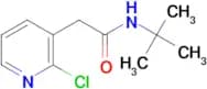 N-tert-butyl-2-(2-chloropyridin-3-yl)acetamide