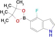 4-fluoro-5-(4,4,5,5-tetramethyl-1,3,2-dioxaborolan-2-yl)-1H-indole