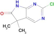 2-chloro-5,5-dimethyl-5H,6H,7H-pyrrolo[2,3-d]pyrimidin-6-one