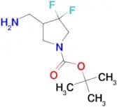 tert-butyl 4-(aminomethyl)-3,3-difluoropyrrolidine-1-carboxylate