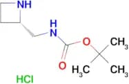 tert-butyl N-{[(2S)-azetidin-2-yl]methyl}carbamate hydrochloride