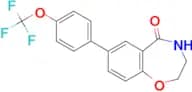7-[4-(trifluoromethoxy)phenyl]-2,3,4,5-tetrahydro-1,4-benzoxazepin-5-one