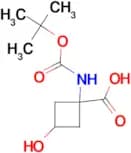 1-{[(tert-butoxy)carbonyl]amino}-3-hydroxycyclobutane-1-carboxylic acid