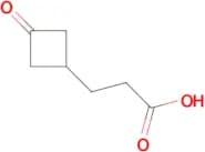 3-(3-oxocyclobutyl)propanoic acid