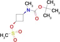 Tert-butyl N-methyl-N-[(1s,3s)-3-(methanesulfonyloxy)cyclobutyl]carbamate