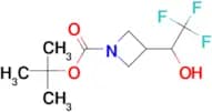 tert-butyl 3-(2,2,2-trifluoro-1-hydroxyethyl)azetidine-1-carboxylate
