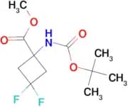 Methyl 1-{[(tert-butoxy)carbonyl]amino}-3,3-difluorocyclobutane-1-carboxylate