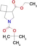 6-tert-butyl 8-ethyl 6-azaspiro[3.4]octane-6,8-dicarboxylate