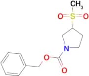 benzyl (3R)-3-methanesulfonylpyrrolidine-1-carboxylate