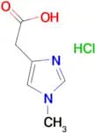2-(1-methyl-1H-imidazol-4-yl)acetic acid hydrochloride