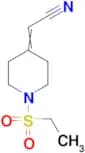 2-[1-(ethanesulfonyl)piperidin-4-ylidene]acetonitrile