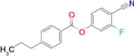 4-Cyano-3-fluorophenyl 4-propylbenzoate