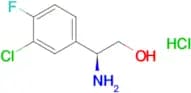 (S)-2-Amino-2-(3-chloro-4-fluorophenyl)ethanol hydrochloride