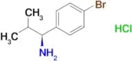 (S)-1-(4-Bromophenyl)-2-methylpropan-1-amine hydrochloride