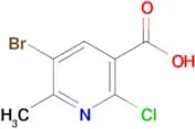 5-Bromo-2-chloro-6-methylnicotinic acid
