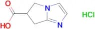 6,7-Dihydro-5H-pyrrolo[1,2-a]imidazole-6-carboxylic acid hydrochloride