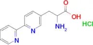 3-([2,2′-Bipyridin]-5-yl)-2-aminopropanoic acid hydrochloride