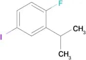1-Fluoro-4-iodo-2-isopropylbenzene