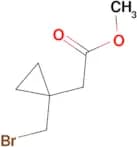 methyl 2-[1-(bromomethyl)cyclopropyl]acetate
